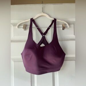 Athleta purple bra size 38C